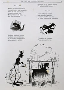 Le chat de la mère Michel. Complainte.