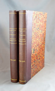Peintres genevois. 1ère série : 1702-1817 - Liotard, Huber, Saint-Ours, de la Rive. 2ème série : 1766-1849 - Töpffer, Massot, Agasse.