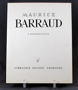 Maurice Barraud. 8 reproductions.