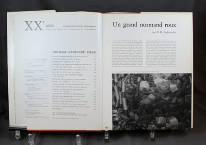 Hommage à Fernand Léger. Revue XXe siècle, numéro spécial hors abonnement.