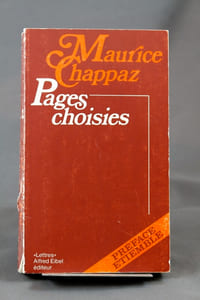 Pages choisies. L'apprentissage. Abrégé d'une autobiographie (inédit).