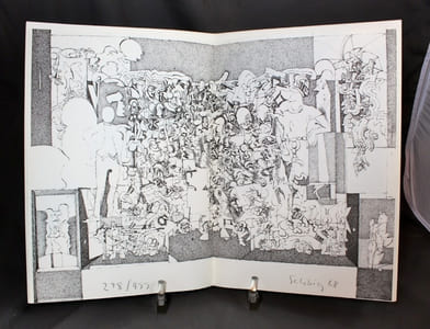 Aurora n°1 - Oeuvres d'artistes contemporains & Topor. Mais juin 1968.