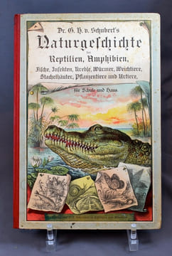 Naturgeschichte der Reptilien, Amphibien, Fische, Insekten, Krebse, Würmer, Weichtiere, Stachelhäuter, Pflanzentiere und Urtiere. Mit 479 kolorierten ...