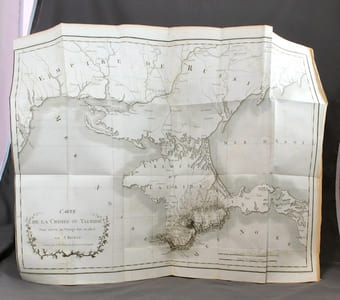 Voyage en Crimée et sur les bords de la mer Noire pendant l'année 1803; suivi d'un mémoire sur le commerce de cette mer, et de notes sur les principaux ports commerçans. Dédié à sa majesté l'Empereur et roi.