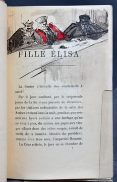 La fille Elisa.. GONCOURT Edmond de; [TOULOUSE-LAUTREC H.]: