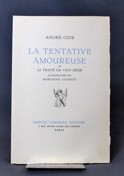 La tentative amoureuse ou le traité du vain désir.. GIDE André: