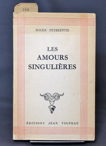 Les amours singulières.