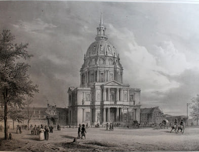 Vues et monuments de Paris. Dessinés d'après nature et lithographiés par Arnout.