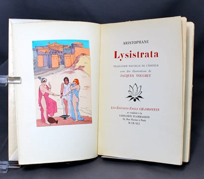Lysistrata. Traduction nouvelle de l'éditeur.. ARISTOPHANE: