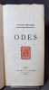 Odes.. SEGALEN Victor: