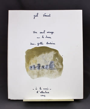 Un seul visage sur la terre.. VERNET Joël; BADAIRE Jean-Gilles: