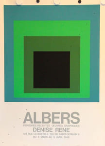 Peintures récentes, oeuvres graphiques. Denise René, Paris 1968.