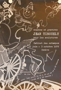Dessins et gravures pour les sculptures. Cabinet des estampes, Genève 1976.