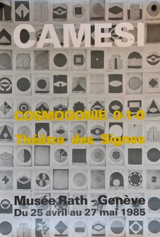 Cosmogonie- Theatre des Signes. Musee Rath, Geneve 1985.. CAMESI: