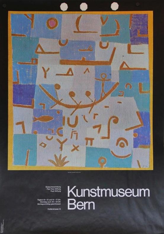 Museumssammlung Paul Klee - Stiftung / Rupf - Stiftung. Kunstmuseum, Bern.. KLEE Paul: