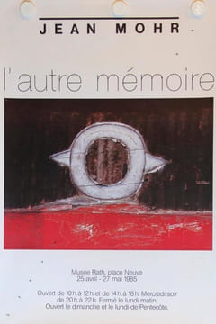 L'autre mémoire. Musée Rath, Genève 1985.. MOHR Jean: