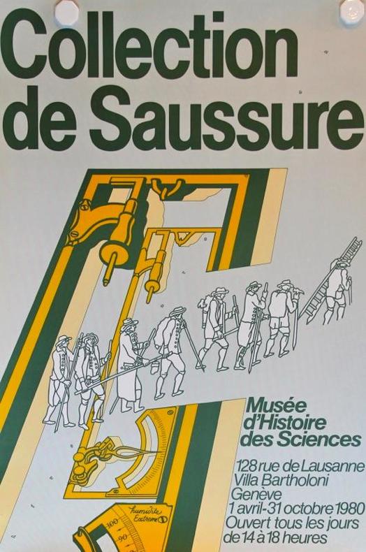 Collection de Saussure. Musée d'Histoire des Sciences, Genève 1980.. [SAUSSURE]: