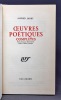 Oeuvres poétiques complètes. Textes réunis par Henri Parisod.. JARRY Alfred; FREDERIQUE André (préf.):