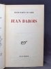 Jean Barois.. MARTIN DU GARD Roger:
