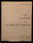 Les Factures de la Dame aux Camélias. par LUCIEN-GRAUX Docteur: - Image 1