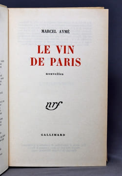 Le vin de Paris. Nouvelles.. AYME Marcel: