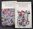 Catalogue des travaux de Jean Dubuffet. Fascicule XX et XXI, L' Hourloupe I et II.. [DUBUFFET Jean] LOREAU Max: