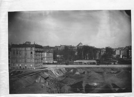 [Parc des Bastions, Université, rues de Candolle, Saint-Ours, et Saint-Léger].. [ANONYME]: