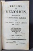 Recueil de mémoires concernant l'economie rurale par une Société établie à Berne en Suisse [puis à partir de 1762] Mémoires et observations ...