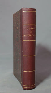 Annales du dévouement. Première partie: Actes de sauvetage accomplis à Genève 1814-1890. Recueil anecdotique rédigé d'après les documents officiels par E. Aubert-Schuchardt. 2e édition illustrée de 10 gravures. Deuxième partie: Actes de la société de sauvetage du lac Léman.