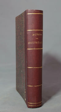 Annales du dévouement. Première partie: Actes de sauvetage accomplis à Genève 1814-1890. Recueil anecdotique rédigé d'après les documents officiels ...
