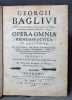 Opera omnia medico-practica, et anatomica. [...] Tractatus de Vegetatione Lapidum Opus desidaretum, nec non De Terraemotu Romano, & Urbim adjacentium ...