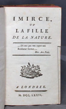 Imirce ou la fille de la nature.. [DULAURENS Henri-Joseph]:
