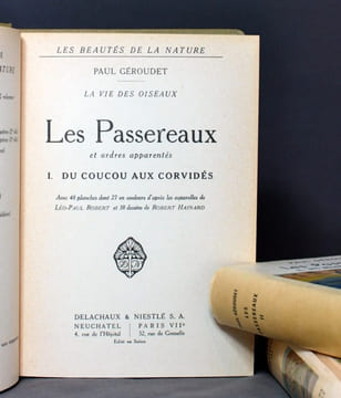 Les passereaux. I: Du coucou aux corvidés - II: Des mésanges aux fauvettes - III: Des pouillots aux moineaux.. GEROUDET Paul: