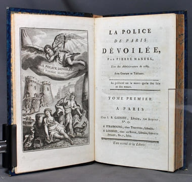 La police de Paris dévoilée, par Pierre Manuel, l'un des Administrateurs de 1789.. MANUEL Pierre [Louis]: