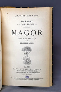 Voltaire et Calas. Une erreur judiciaire au XVIIIème siècle [Relié à la suite] A. Bergougnan : Les Erreurs des conseils de guerre. L’Affaire Fabus et l’affaire El-Chourfi [Relié à la suite] Lally-Tollendal et son procès de trahison. [relié à la suite]: Paul Loyson : Magor.