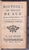 Histoire de Madame de Luz; anecdotte du règne d'Henri IV.. [DUCLOS Charles Pinot]: