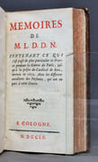 Mémoires de M.L.D.D.N. contenant ce qui s'est passé de plus particulier en France pendant la Guerre de Paris, jusqu'à la prison du Cardinal de Retz, arrivée en 1652. Avec les différens caractères des personnes, qui ont eu part à cette guerre. par [NEMOURS Marie d'Orléans-Longueville de]: - Image 2