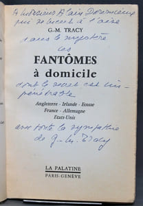 Fantômes à domicile. Irlande, Angleterre, Ecosse, France, Allemagne, Etats-Unis.