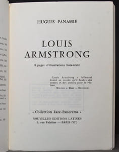 Louis Armstrong.