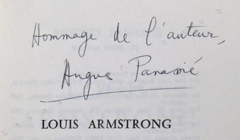 Louis Armstrong.. [ARMSTRONG Louis] PANASSIE Hughes: