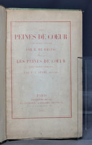 Les peines de coeur d'une chatte anglaise par H. de Balzac. Suivi de Les peines de coeur d'une chatte française par P.-J. Stahl (Hetzel).