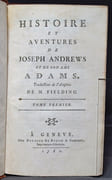 Histoire et aventures de Joseph Andrews et de son ami Adams. par FIELDING Henry: - Image 2