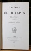 Annuaire du Club Alpin Français 1874 à 1903 [suivi de] La Montagne, revue du Club Alpin Français 1904 à 1921.. [MONTAGNE - Club Alpin] Collectif: