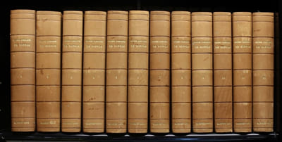 Oeuvres complètes de Buffon (avec la nomenclature linnéenne et la classification de Cuvier). Revues sur l'édition In-4° de l'Imprimerie royale et annotées par M. Flourens, secrétaire perpétuel de l'Académie des Sciences, membre de l'Académie Française, professeur au Museum d'Hisoire Naturelle, etc.