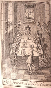 Voyage de Nicolas Klimius dans le monde souterrain, contenant une nouvelle téorie de la terre et l'histoire d'une cinquième monarchie inconnue jusqu'à présent. Ouvrage tiré de la bibliothèque de Mr. B. Abelin, et traduit du latin par Mr. de Mauvillon.