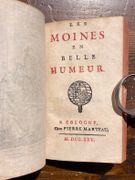 Les jésuites de la maison Professe de Paris, en belle humeur [et] Les moines en belle humeur. par [CURIOSA]: - Image 5