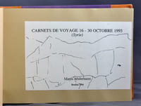 Carnets de voyage 16-30 octobre 1993 (Syrie).