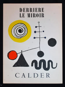 Derrière le miroir, n° 31. Calder.