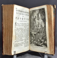Office de la Semaine Sainte, latin et françois, à l'usage de Rome et de Paris, avec l'explication des cérémonies de l'Eglise, et quelques prières tirées de l'Ecriture, pour la confession & la communion, & sur les mystères que l'on célèbre durant ce saint temps. Nouvelle édition.