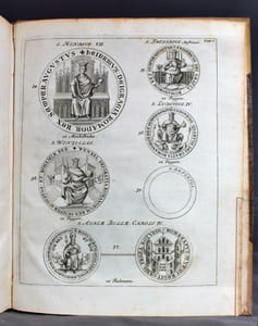 Histoire de l'Empire, contenant son origine, ses progrès, ses révolutions, la forme de son gouvernement, sa politique, ses négociations, & les nouveaux réglemens, faits dans les Traités de Westphalie, &c. Nouvelle édition , augmentée d'un Discours préliminaire, de Notes historiques & politiques; continuée jusqu'à présent, & enrichi de tailles-douces.